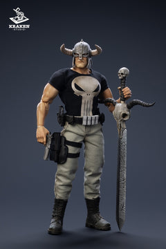 KRAKEN Studio 1/12 Punisher Frank 6" Male Action Figure Model Toy Deluxe Ver.