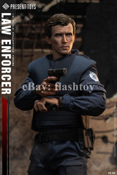 Presale PRESENT TOYS PT-sp94 1/6 Law Enforcer Police Officer Murphy Figure Toy