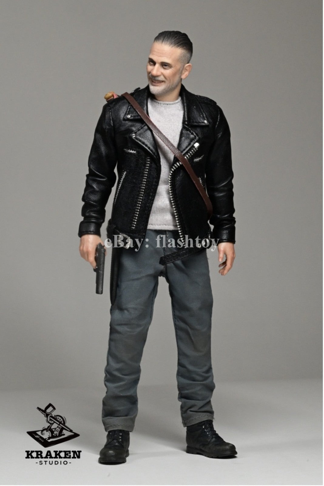 Kraken Studio 1/12 The Whisperers Negan 6" Collectible Male Action Figure Model