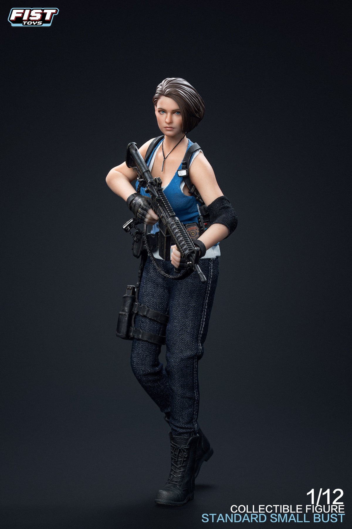 Presale Fist Toys FIST-002 1/12Resident Zombie Evil Crisis Doomsday Cop Jill Policewomen Valentine Standard Small Bust