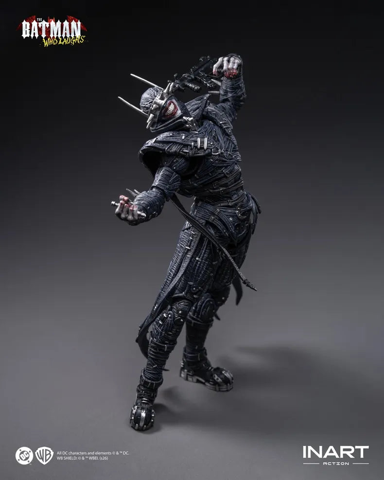 INART MAG-C0002 1/12 Dark Knight Metal The Batman Who Laughs Action Figure Model Toy