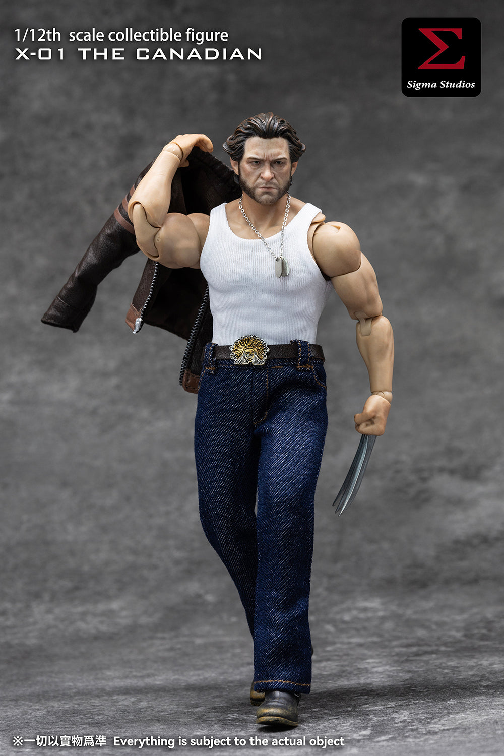 Presale Sigma Toys X-01 1/12 The Canadian Logan Collectible Action Figure Model