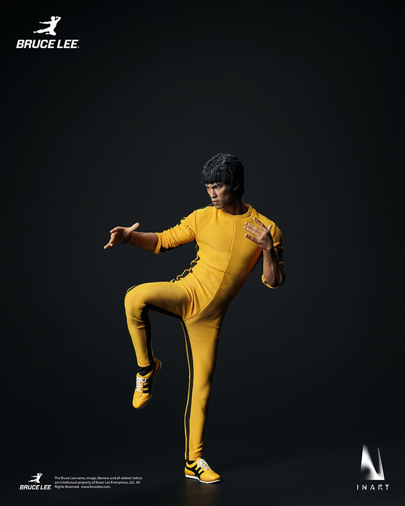Presale INART Gy A043 1/6 Bruce Lee Collectible Action Figure Toy Yellow Outfit Set