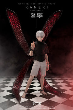 Presale RocketToys ROC-024 1/6 Tokyo Ghoul Kaneki Ken Action Figure Awakened Ver