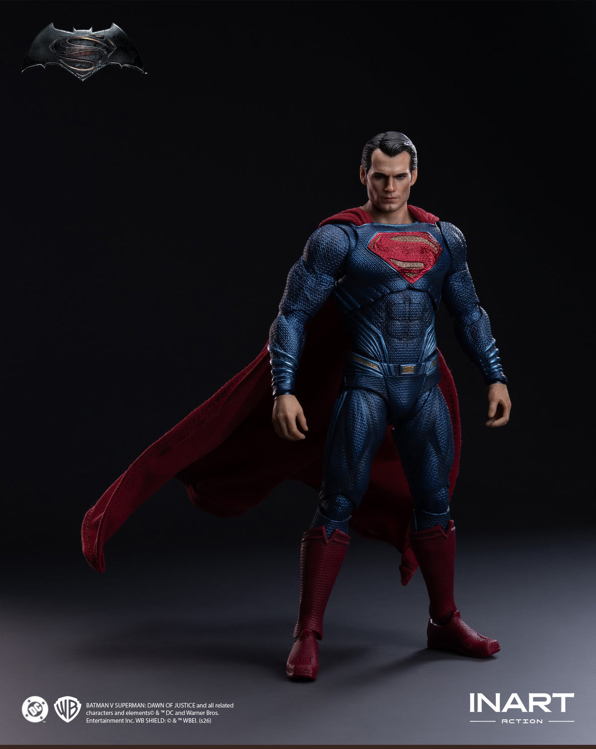 Presale INART Hg M0005 1/12 Batman v Superman Dawn of Justice Action Figure Toy