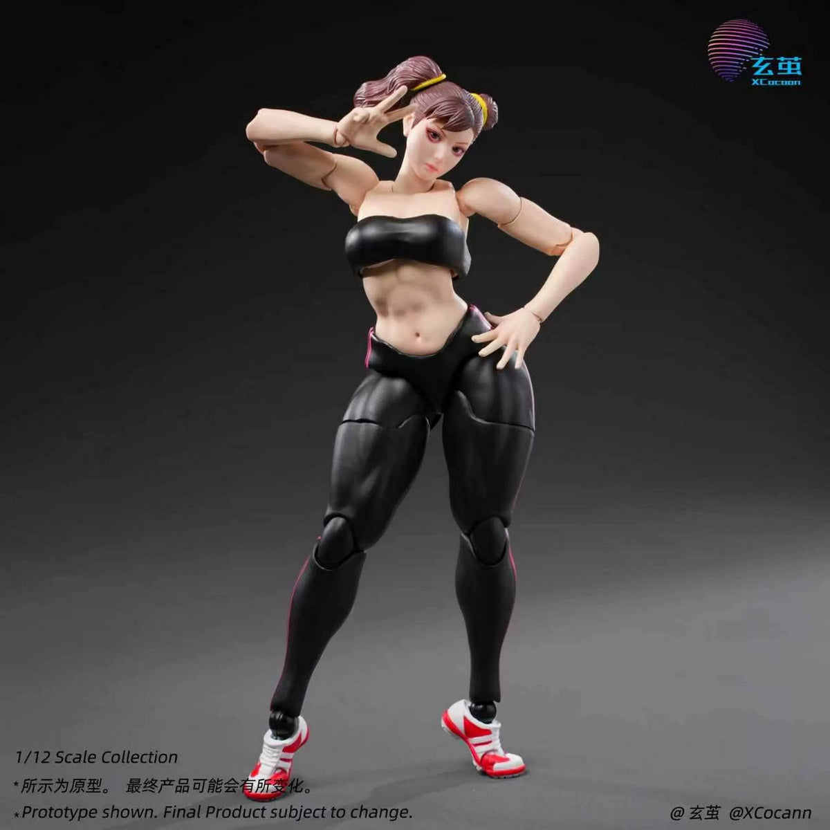 Presale XCocann CFC004 1/12 Fighting Girl Shadow Princess Female Action Figure