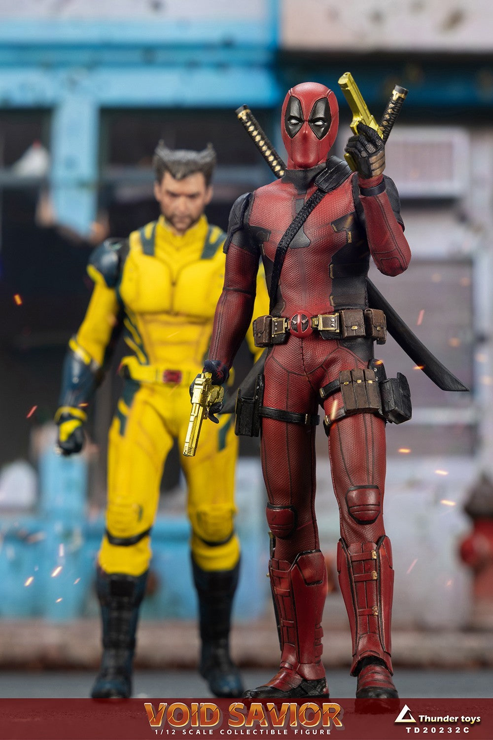 Thunder Toy TD20232C 1/12 Void Savior 6" Male Action Figure Toys Double Set