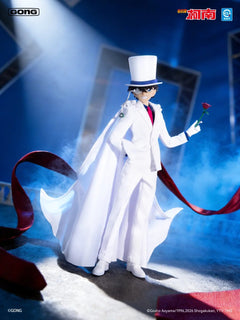 Presale POPMART GONG Case Closed Moonlight Magician Kaito Kuroba Kid 8.8" Figure
