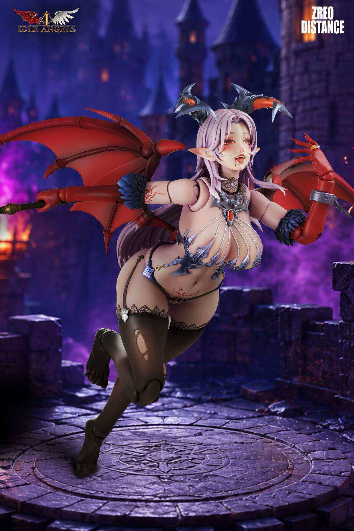 Presale Zero Distance 1/12 Fallen Angel Lucifer Female Action Figure Model Toy