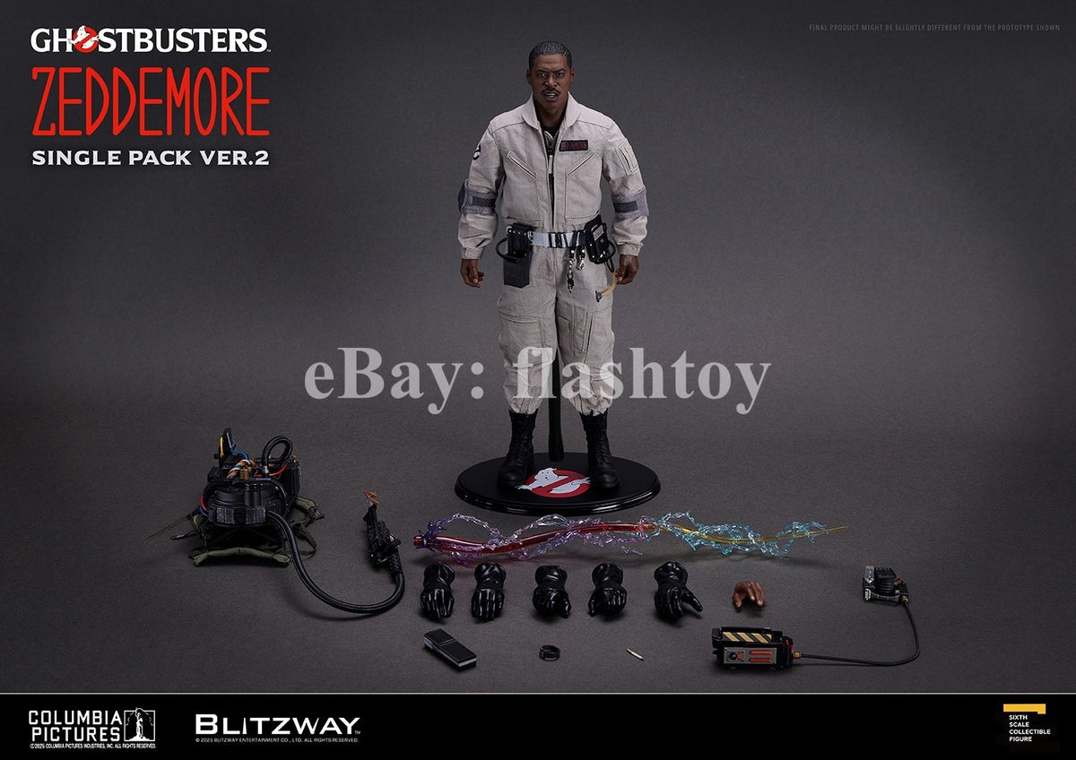 Presale BLITZWAY BW-UMS-12404 1/6 Ghostbusters Winston Zeddemore Action Figure