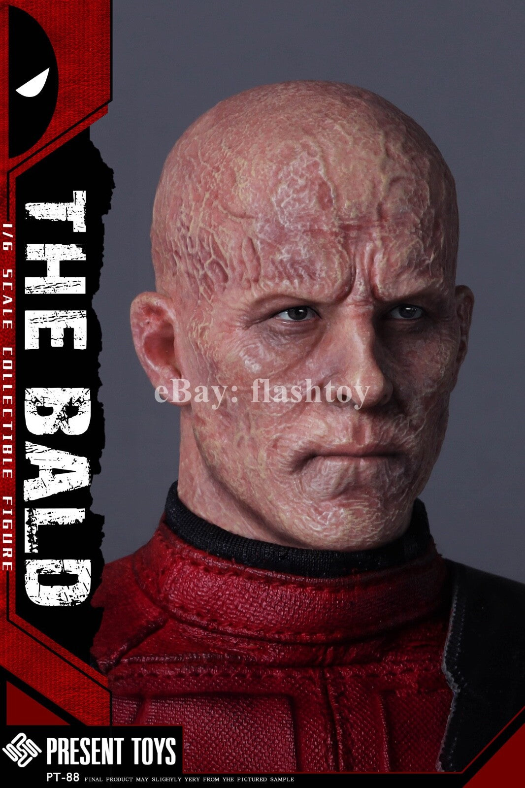 PRESENT TOYS PT-sp88 1/6 The Bald Head Sculpt fit 12" HT Male Figure Model Body