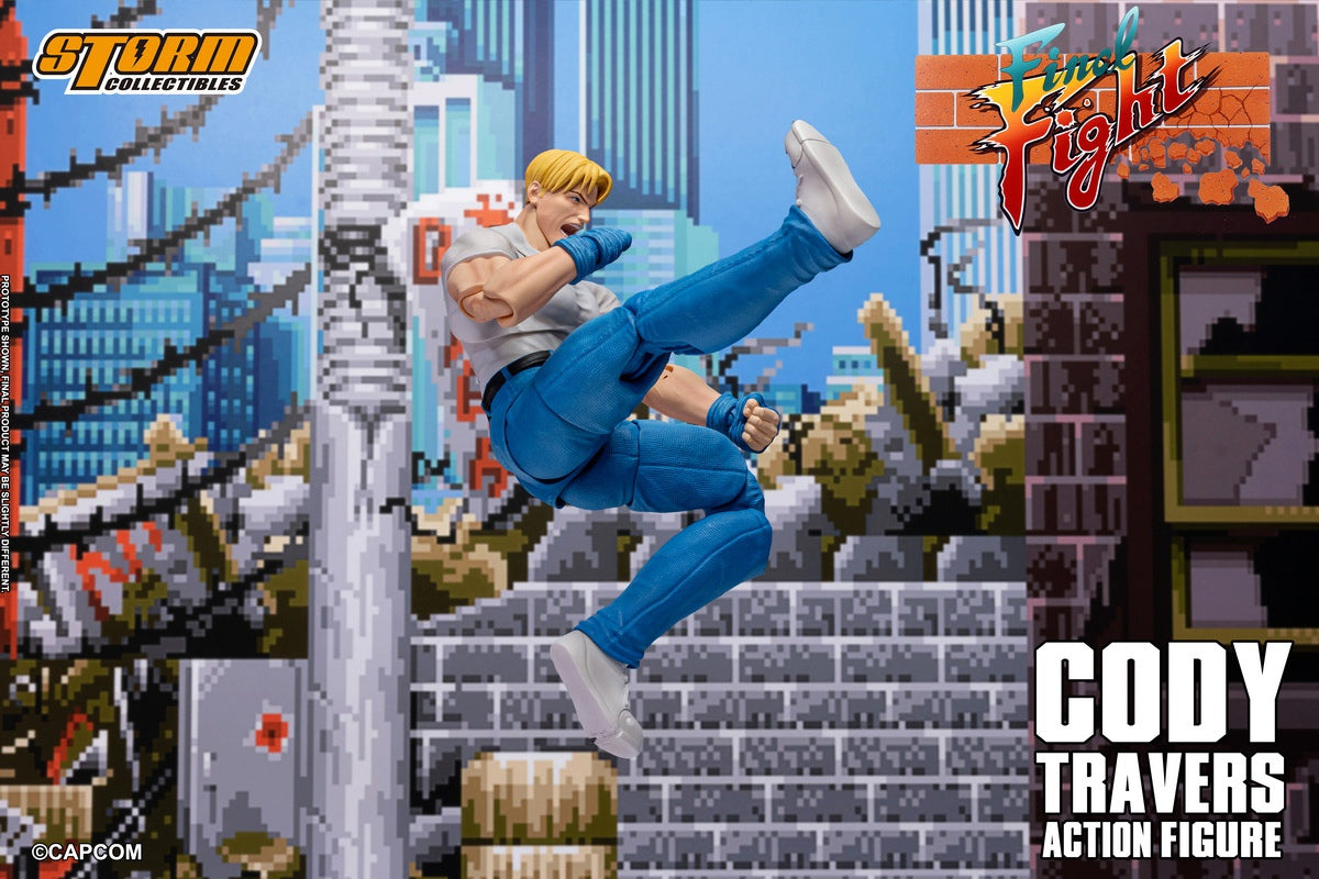 Presale Storm Toys CAFF02 1/12 Cody Travers Final Fight Action Figure Model Toy