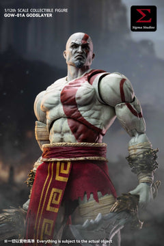 SIGMA STUDIOS GOW-01A 1/12 The God Kratos Ghost of War Male Action Figure Model