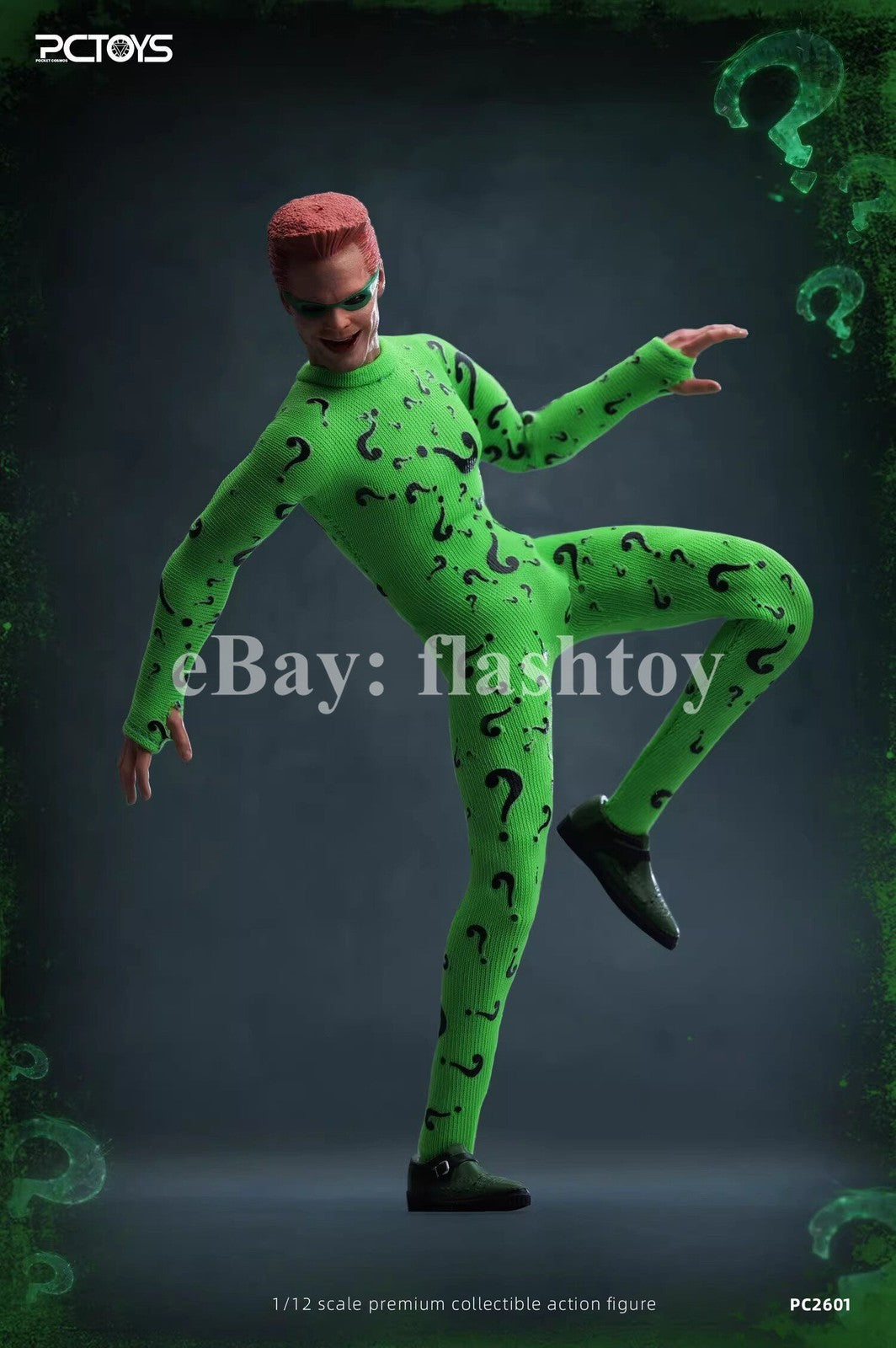 Presale PCTOYS PC2601 1/12 Forever Riddler Carrey Male Action Figure Model Toy