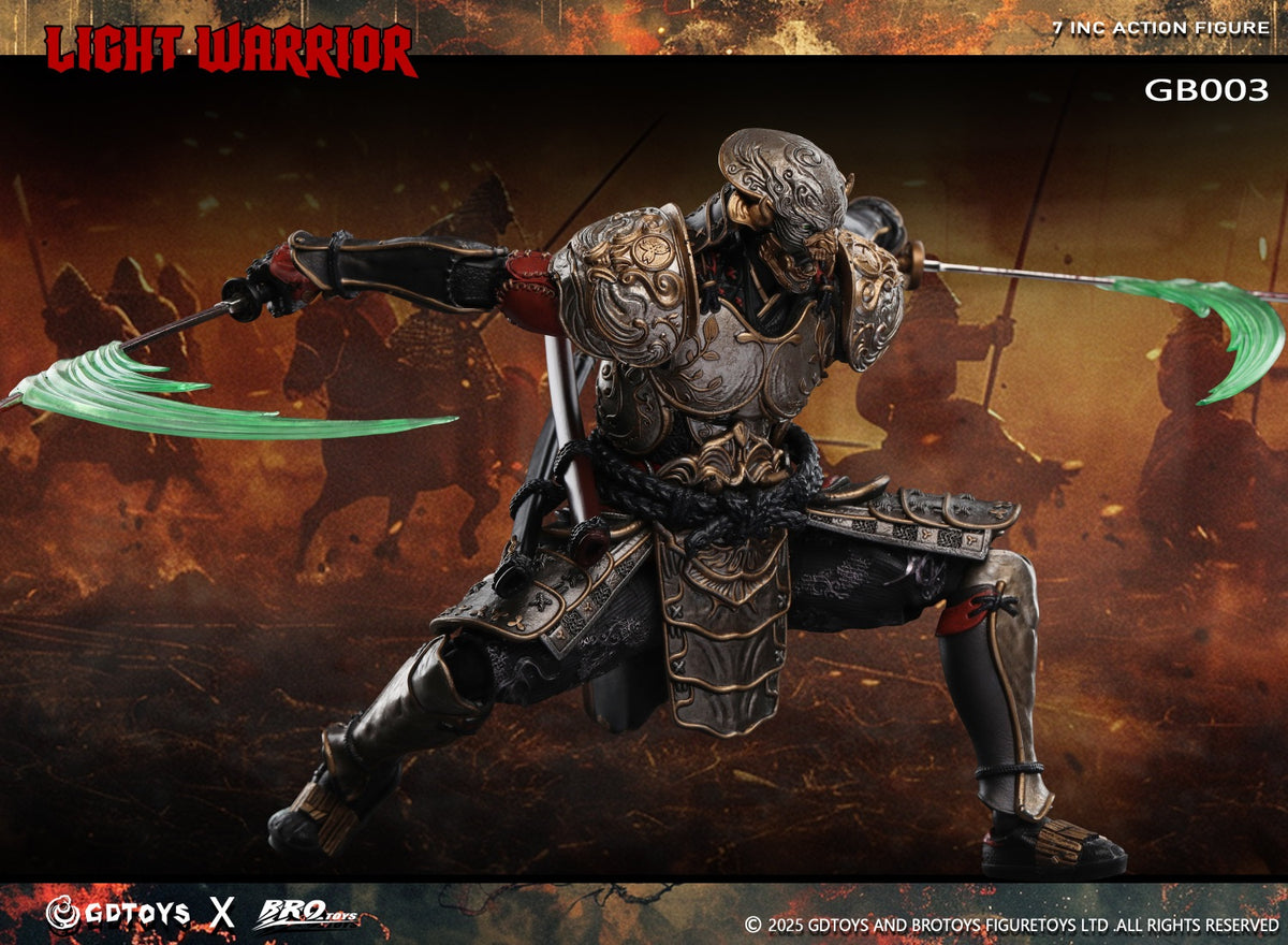 Presale BROTOYS GB003 1/12 Light Warrior 7" Action Figure Model Toy Deluxe Ver.