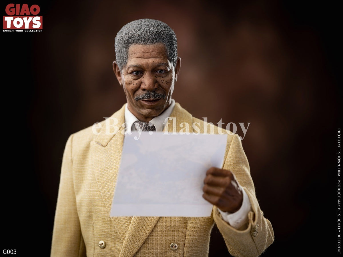 Presale GIAO TOYS G003 1/6 Technical Director Lucius Fox 12" Action Figure Model