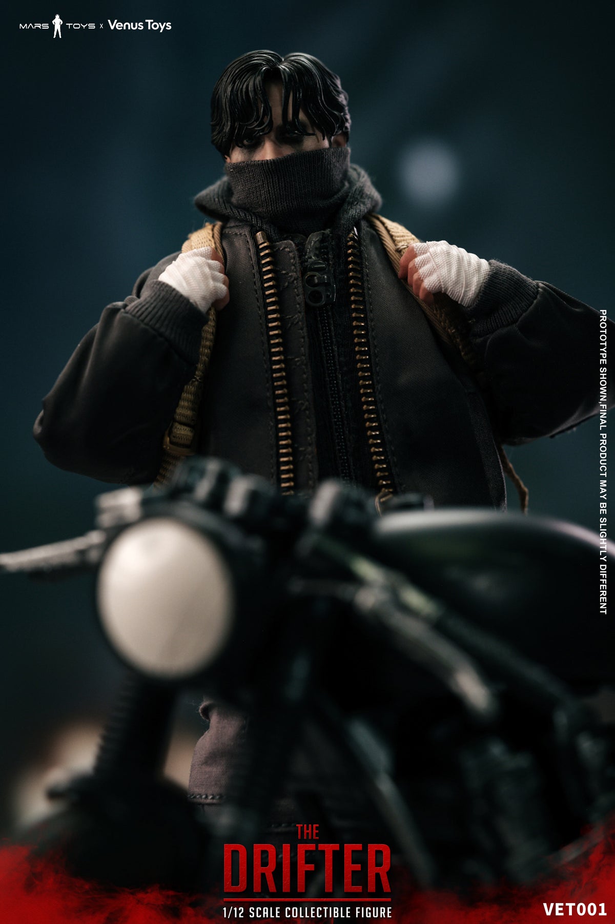 Venus Toys x Mars Toys VET001 1/12 Bat Man Bruce Male Action Figure Deluxe Ver.