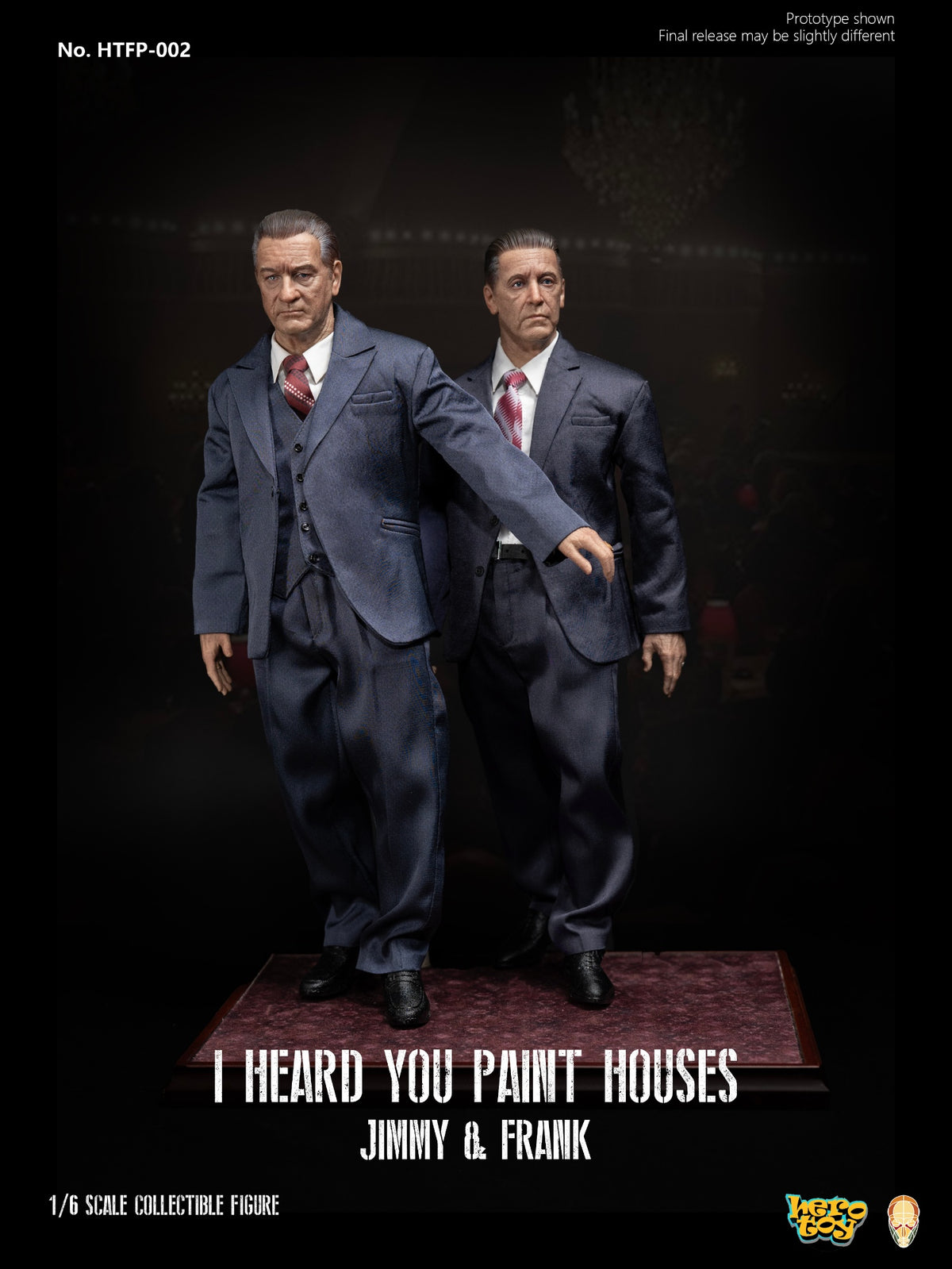Herotoy & Facepoolfigure HTFP-002 1/6 The Irishman Frank & Jimmy Action Figures