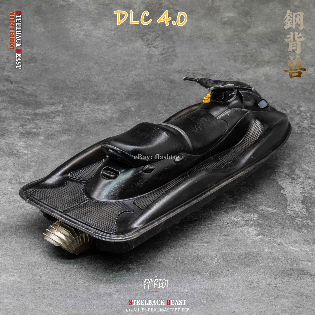 Presale Patriot Studio 1/12 DLC 4.0 Motorboat Steelback Beast RPD Officer Leon