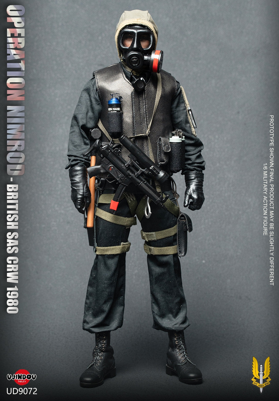 Presale UJINDOU UD9072 1/6 Operation Nimrod British Sas Crw 1980 Action Figure