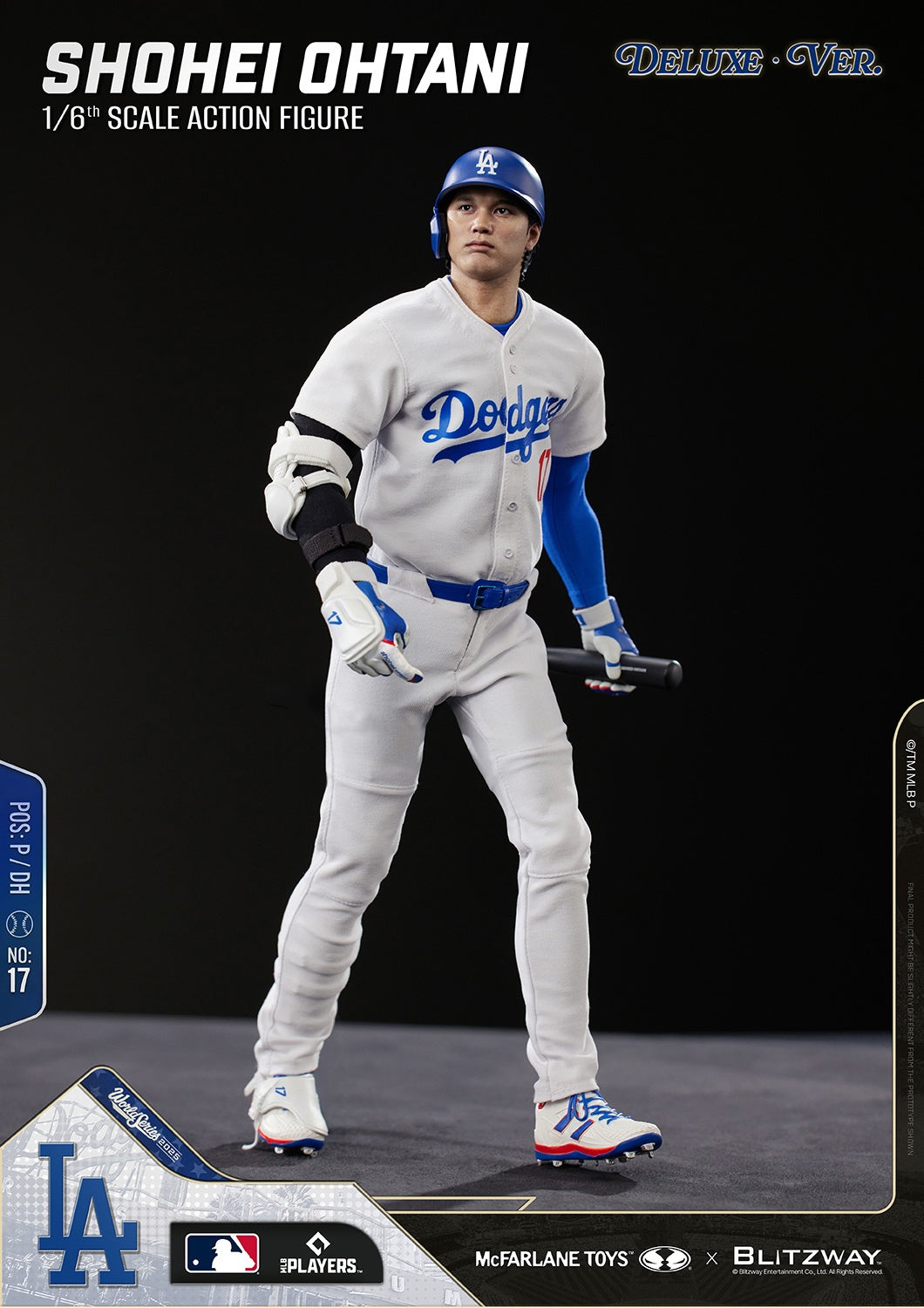 Presale McFarlane Toys x Blitzway BW-UMS-12701 1/6 Ohtani Shohei Action Figure