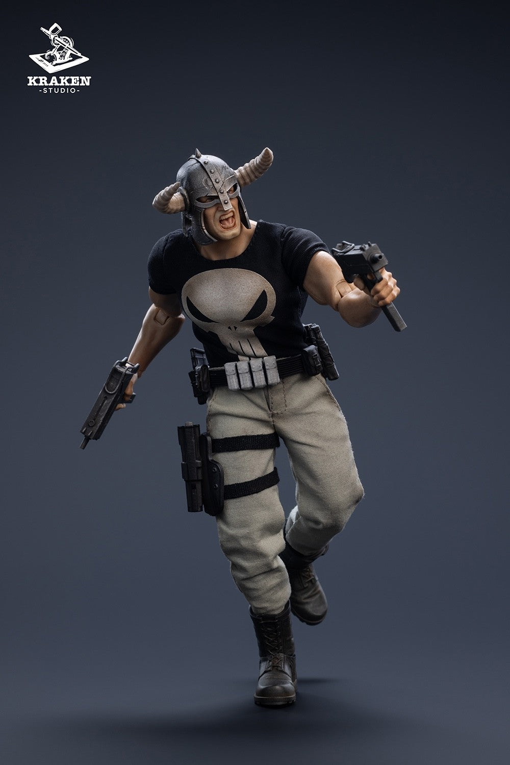 KRAKEN Studio 1/12 Punisher Frank 6" Male Action Figure Model Toy Deluxe Ver.