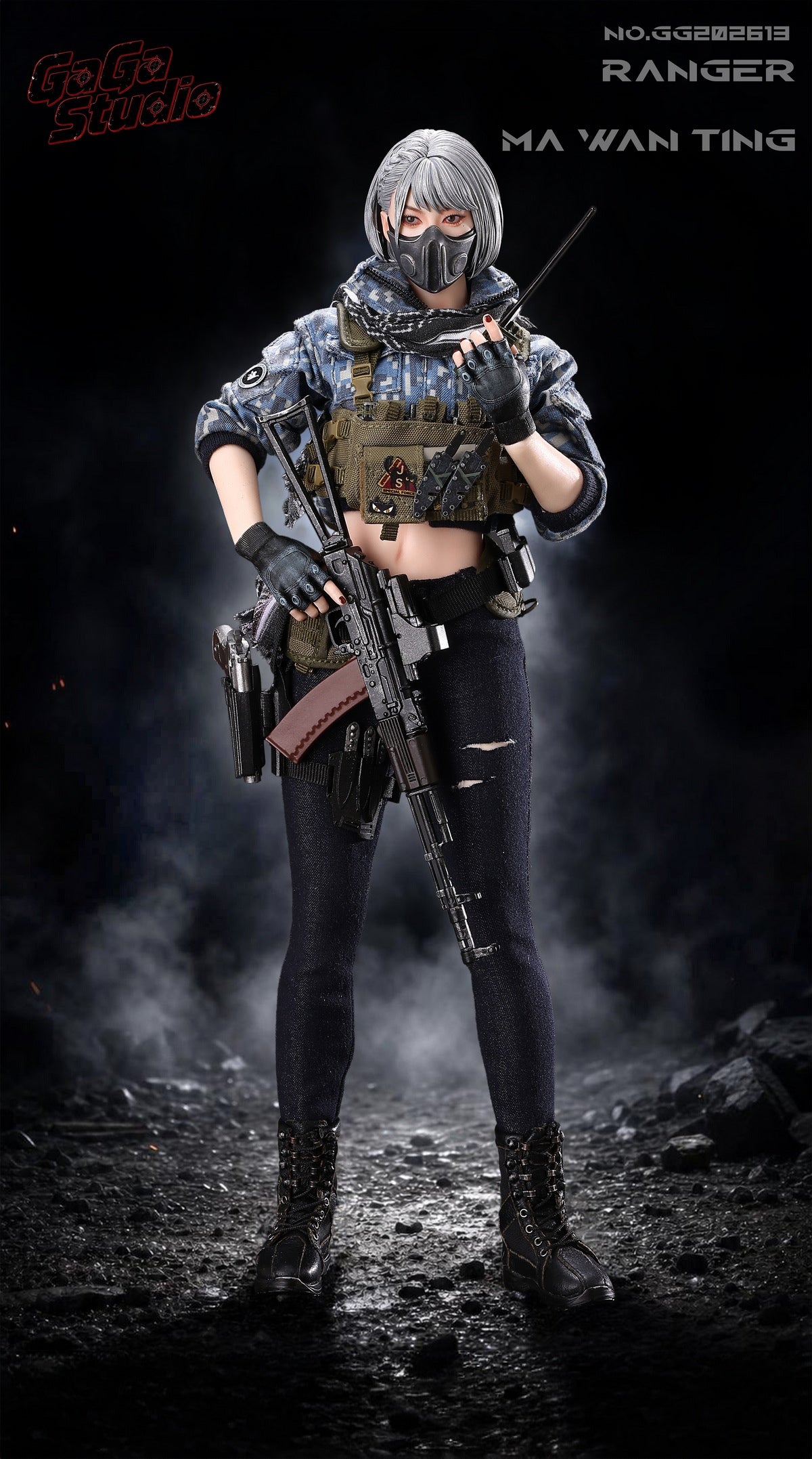 Presale GaGa Studio GG202613 1/6 Ranger Ma Wan Ting Female Action Figure Model