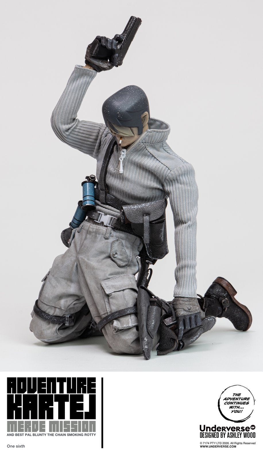 Presale Underverse UV20260402 1/6 Cold Bugger Adventure Merde & Blunter Figure