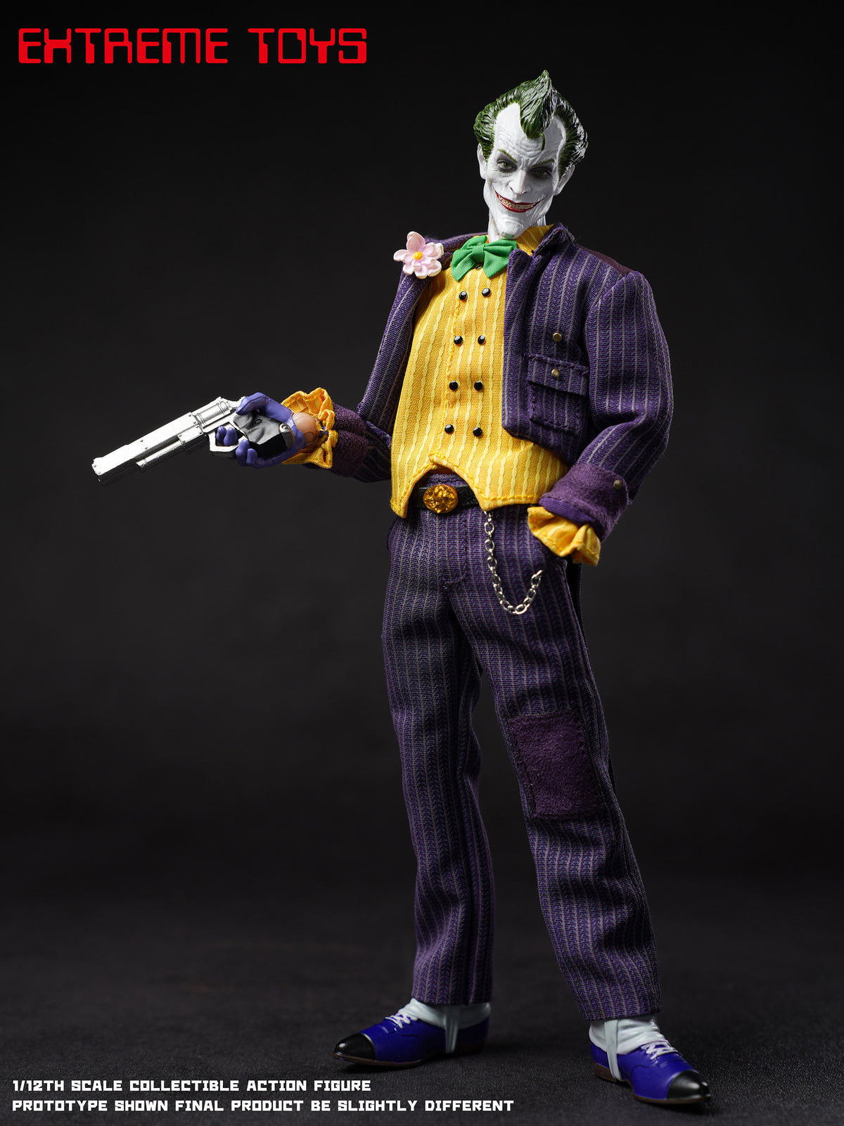 Presale EXTREME TOYS EX003V2 1/12 Arkham Knight Joker Male Action Figure Model