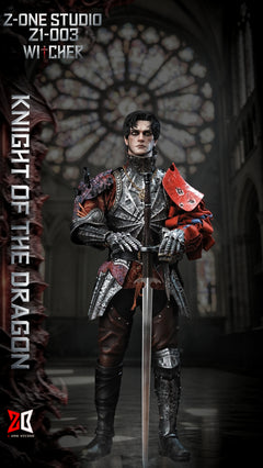 Presale Z-ONE STUDIO Z1-003 1/6 Witcher Knight of the Dragon Action Figure Model
