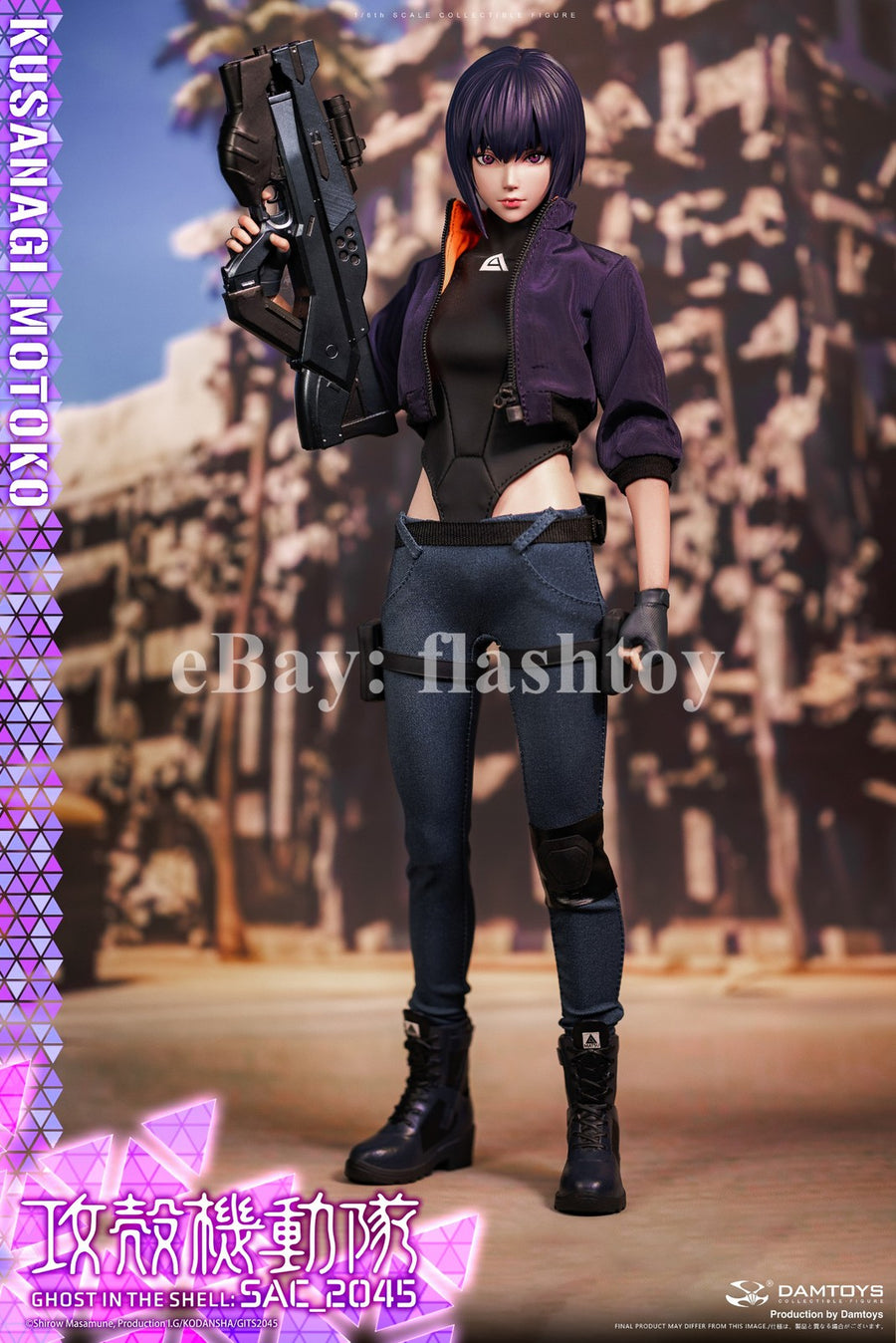 Presale DAMTOYS DMS042 1/6 Ghost in the Shell SAC Motoko Kusanagi Casual Ver.