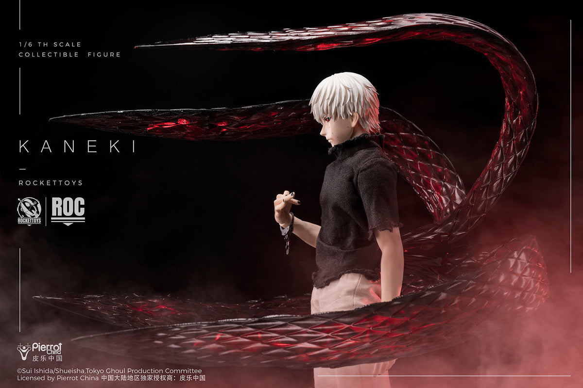 Presale RocketToys ROC-024 1/6 Tokyo Ghoul Kaneki Ken Action Figure Awakened Ver