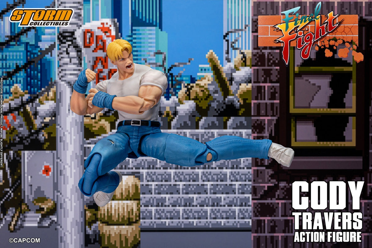 Presale Storm Toys CAFF02 1/12 Cody Travers Final Fight Action Figure Model Toy