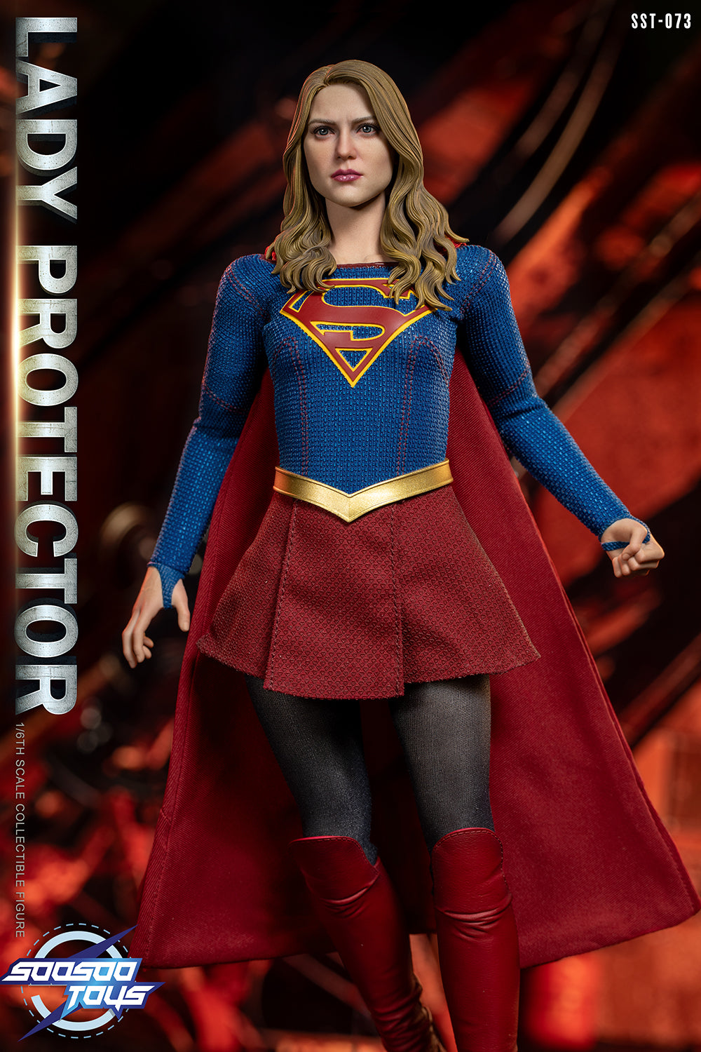 Soosootoys SST-073 1/6 Lady Protector Supergirl Female Action Figure Model Toy