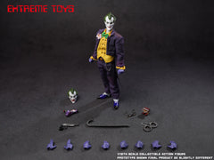 Presale EXTREME TOYS EX003V2 1/12 Arkham Knight Joker Male Action Figure Model