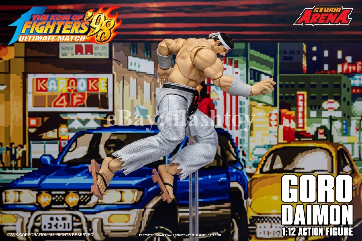Presale STORM ARENA KFSA02 1/12 The King Of Fighters Goro Daimon Action Figure
