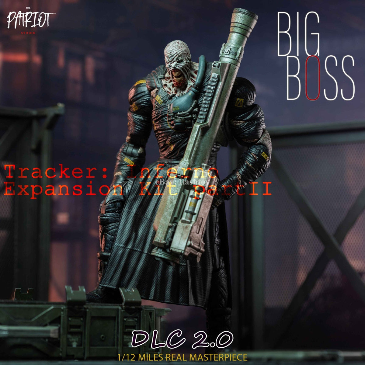 Presale Patriot Studio 1/12 DLC 2.0 Accessories for The Boss Nemesis Model Toy