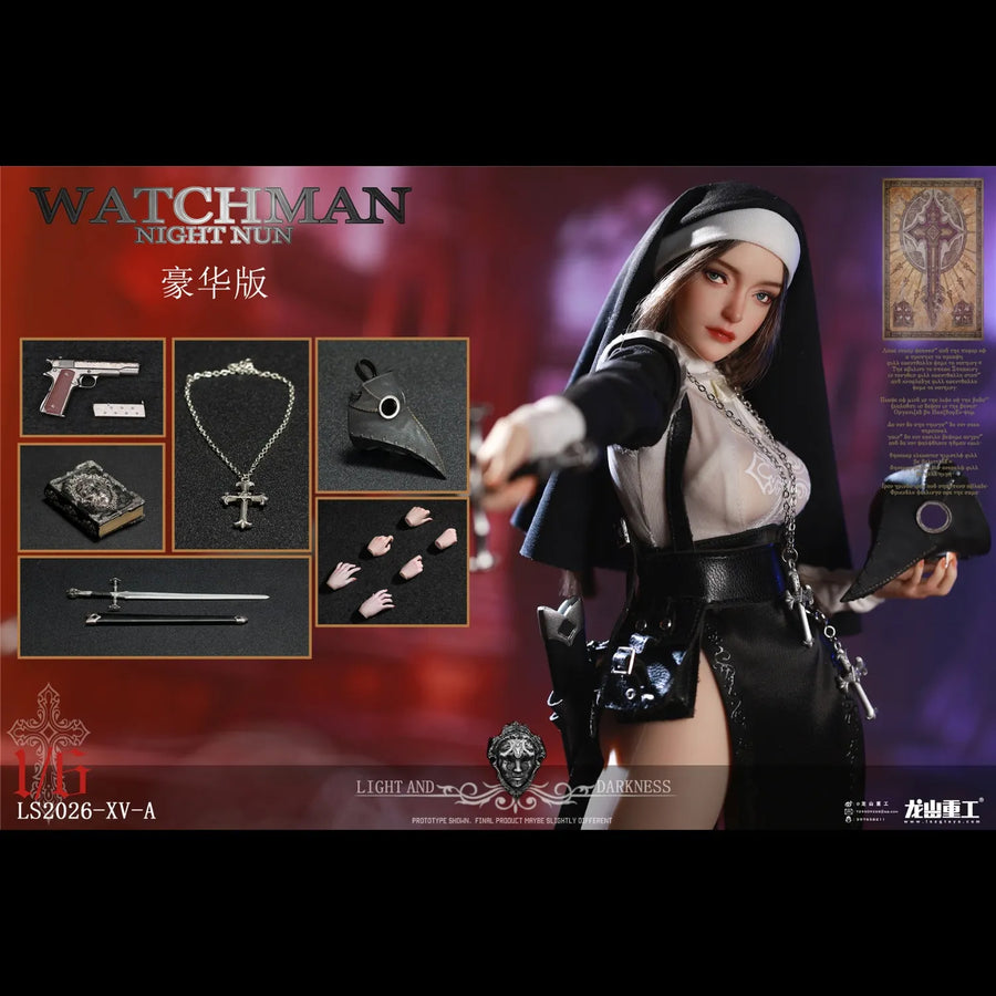 Vorverkauf Longshan LS2026-XV-A 1/6 Redemption of the Night Nonnen-Figur Deluxe-Version