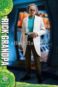 Presale PRESENT TOYS PT-sp90 1/6 Rick Grandpa 12" Male Action Figure Model Toy