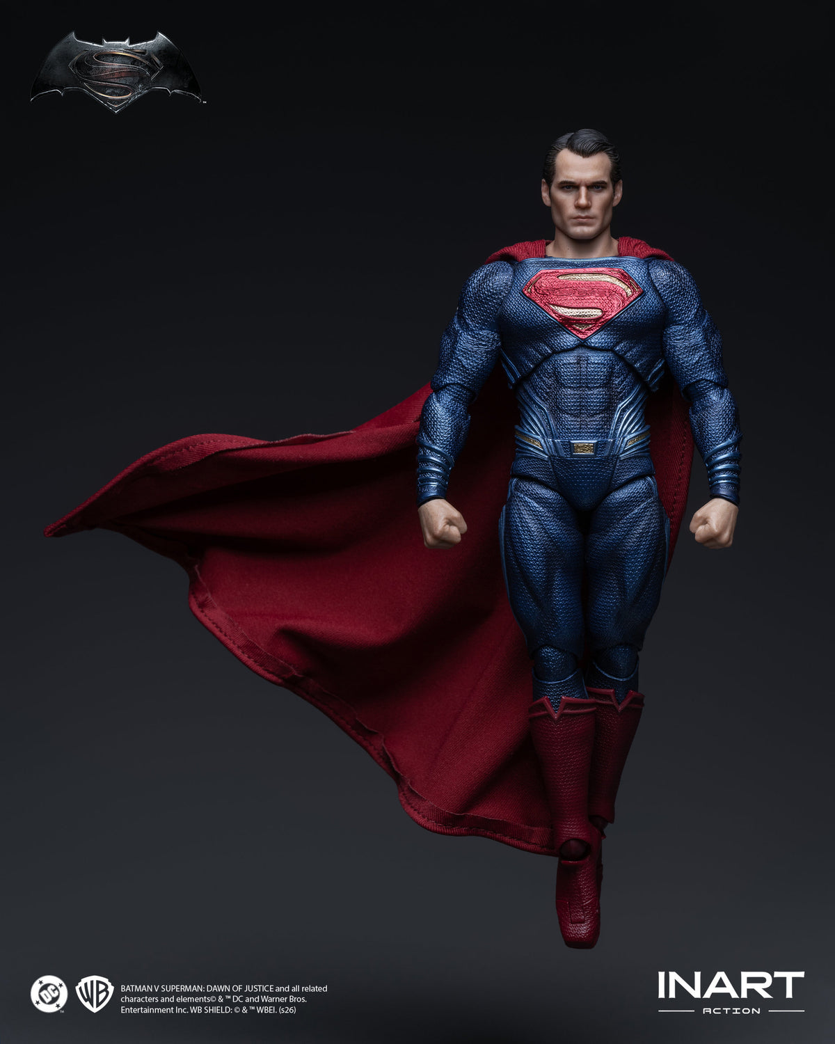 Presale INART Hg M0005 1/12 Batman v Superman Dawn of Justice Action Figure Toy