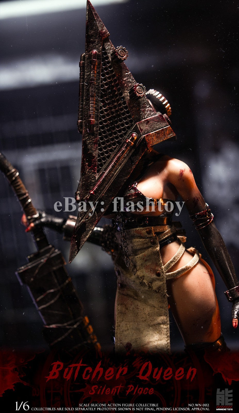 Presale Wanneng Toys WN-002B 1/6 Quiet Place Butcher Queen Action Figure Deluxe