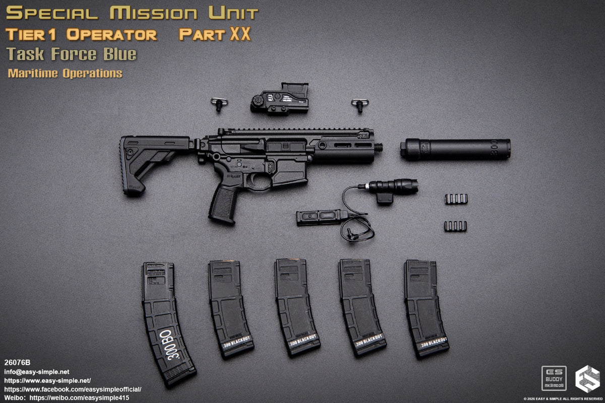 Presale Easy&Simple 26076B 1/6 Special Mission Unit Tier1 Operator Action Figure