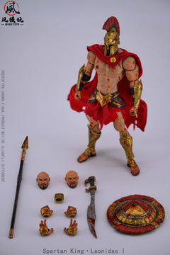 Wind Toys FMW004 1/12 Spartan King Leonidas I Action Figure Bloodstain Ver.