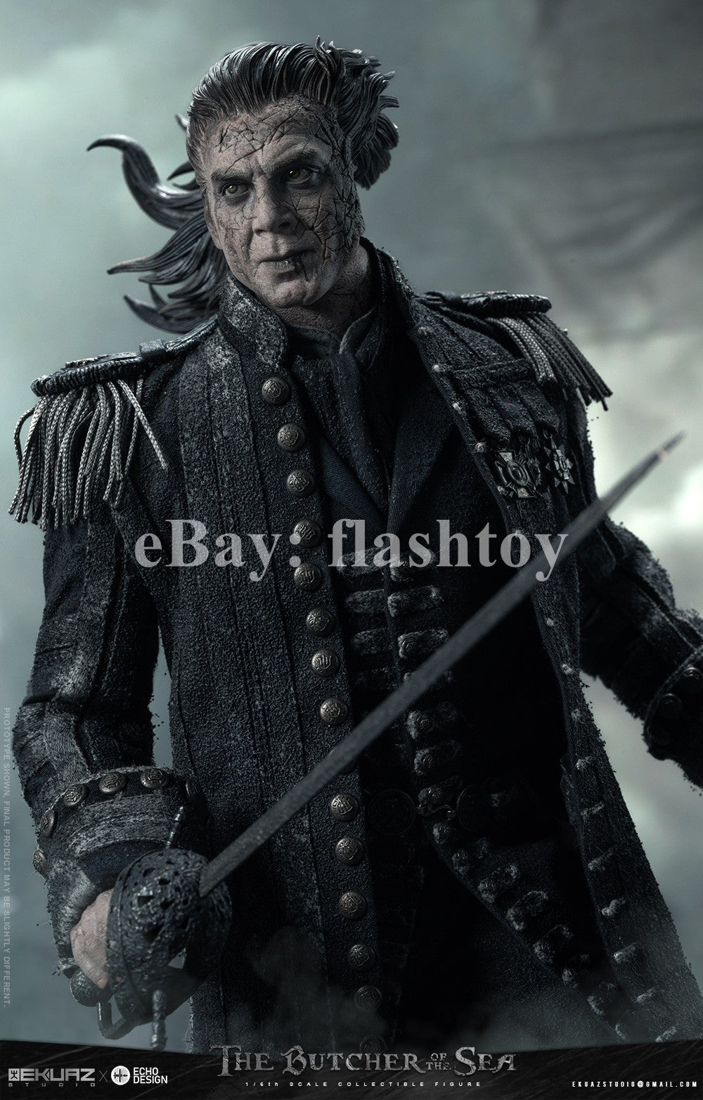 Presale EKUAZ STUDIO EKS013 1/6 The Butcher of the Sea Salazar Action Figure Toy