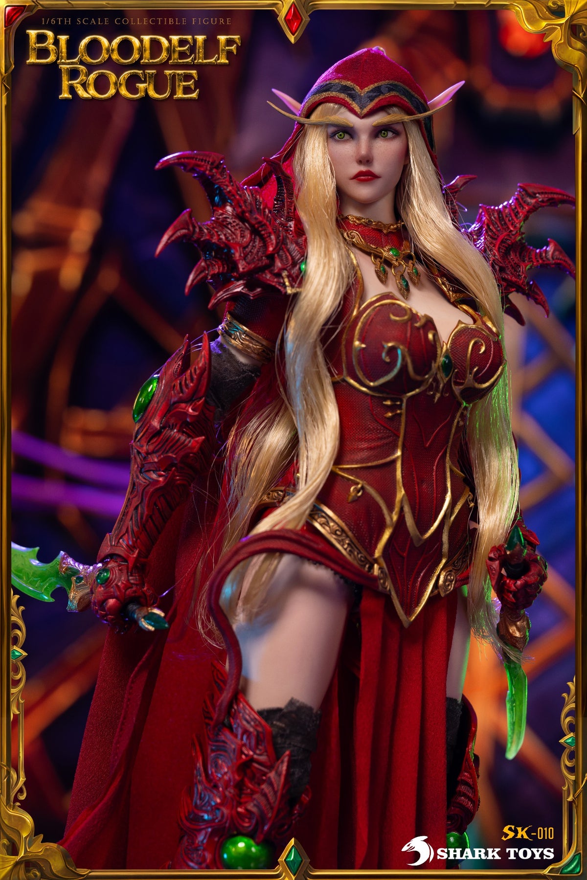 SHARK TOYS SK-010 1/6 Blood Elf Rogue Valeera Female Action Figure Model