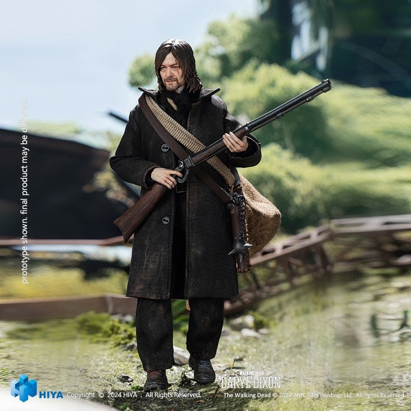 HIYA ESW0310 1/12 The Walking Dead Daryl Dixon Collectible Action Figure Model