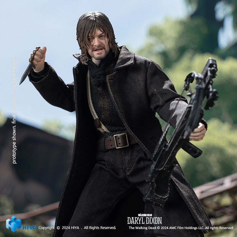 HIYA ESW0310 1/12 The Walking Dead Daryl Dixon Collectible Action Figure Model