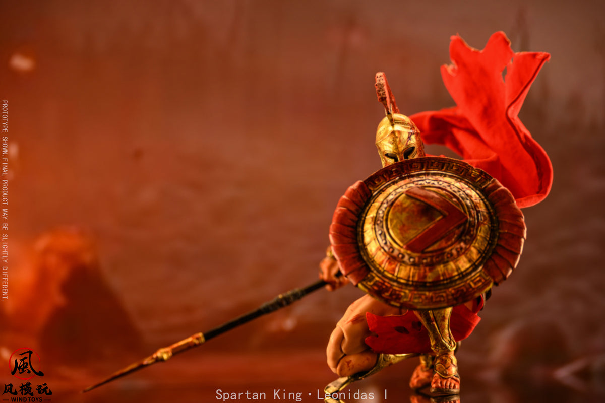 Wind Toys FMW004 1/12 Spartan King Leonidas I Action Figure Bloodstain Ver.