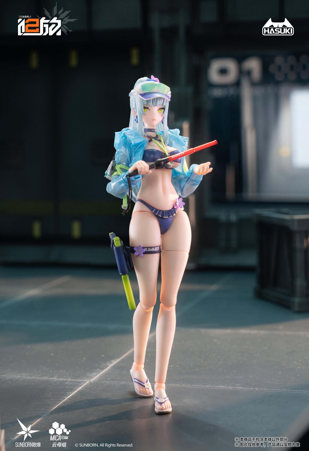 Presale HASUKI PA013 1/12 Bikini Girl Collectible Action Figure Toy Deluxe Ver.