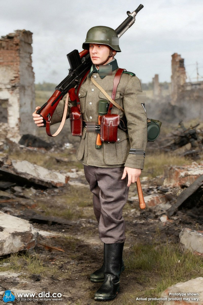 DID D80191 1/6 WWII German SS Polizei Division ZB30 Gunner Friedrich Action Figure Model